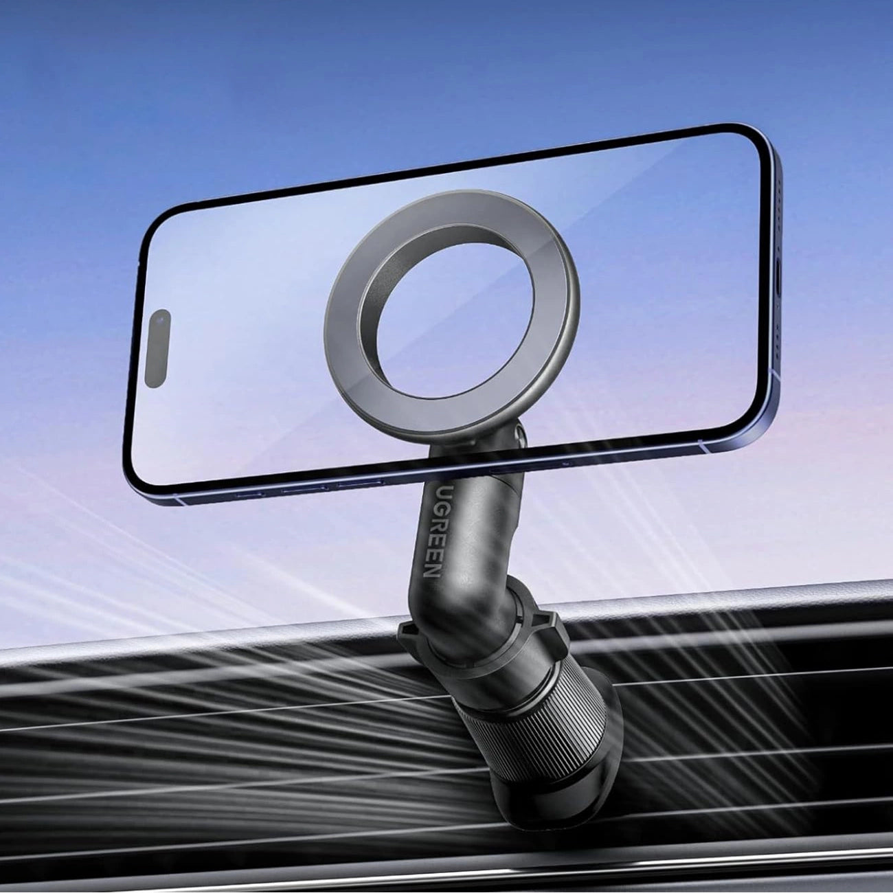 Ugreen MagSafe-kompatible Kfz-Lüftungshalterung – Schwarz
