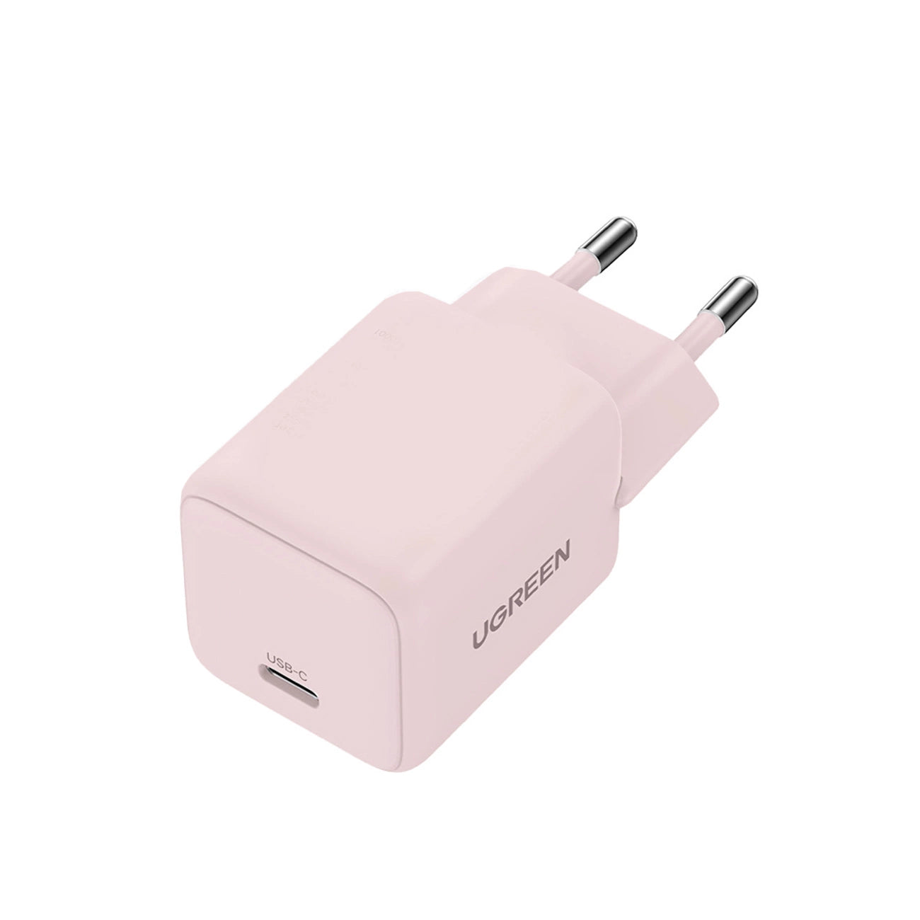 Ugreen Nexode N Series X512 20W GaN 1x USB-C Wandladegerät - Rosa
