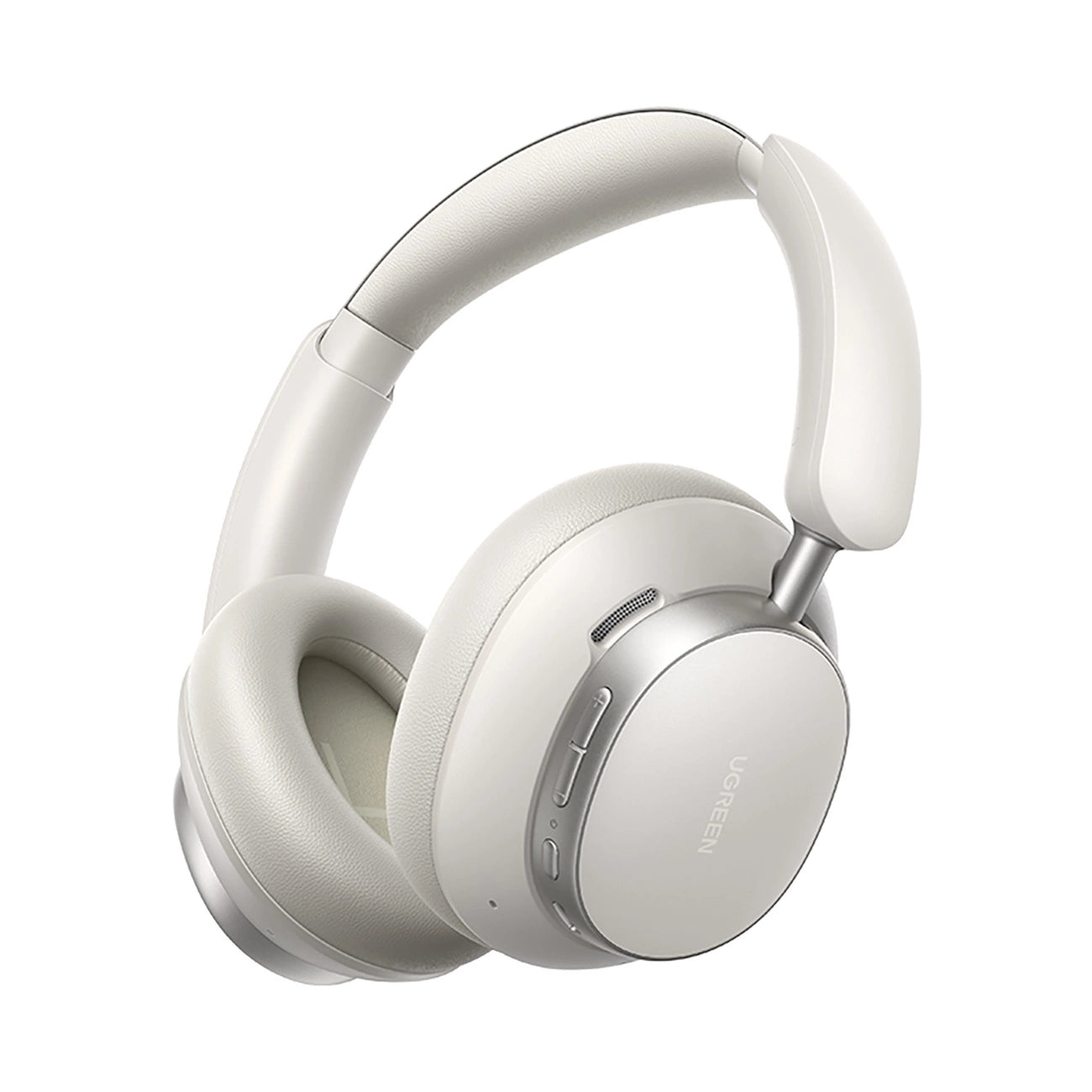 Ugreen Studio Pro Hybrid HP206 On-Ear-Kopfhörer mit aktiver Geräuschunterdrückung (ANC) – Weiß