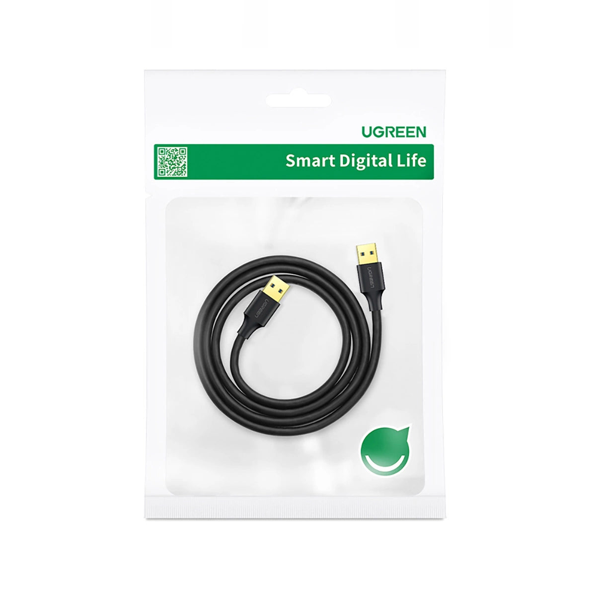 Ugreen US128 90576 USB-A 3.0 / USB-A 3.0 5Gb/s Kabel 3m – Schwarz