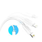 Ugreen US155 20728 USB-A / Lightning MFi 2,4A Kabel 1m - Weiß