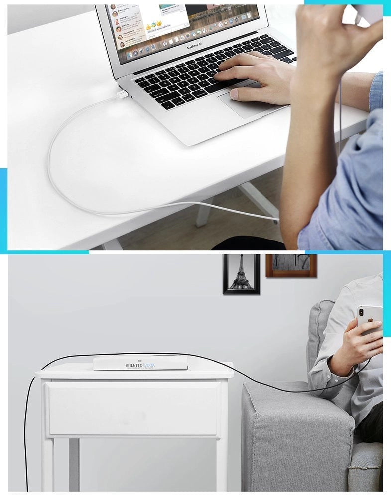 Ugreen US155 20728 USB-A / Lightning MFi 2,4A Kabel 1m - Weiß