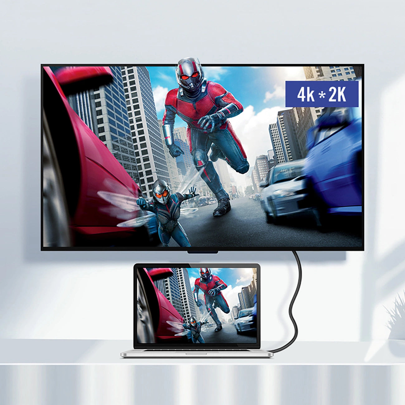 Ugreen US161 50751 USB-C 3.1 / USB-C 3.1 Kabel 1,5 m – Grau