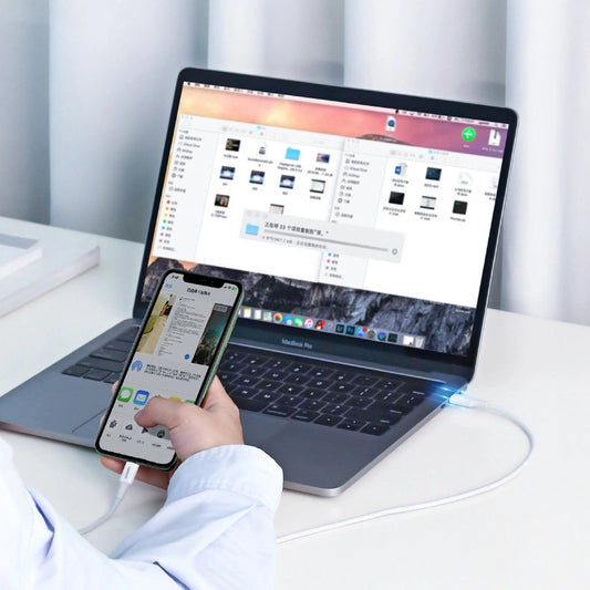 Ugreen US171 Lightning – USB-C MFi PD-Kabel 20 W 3 A 480 Mbit/s 0,5 m – Weiß