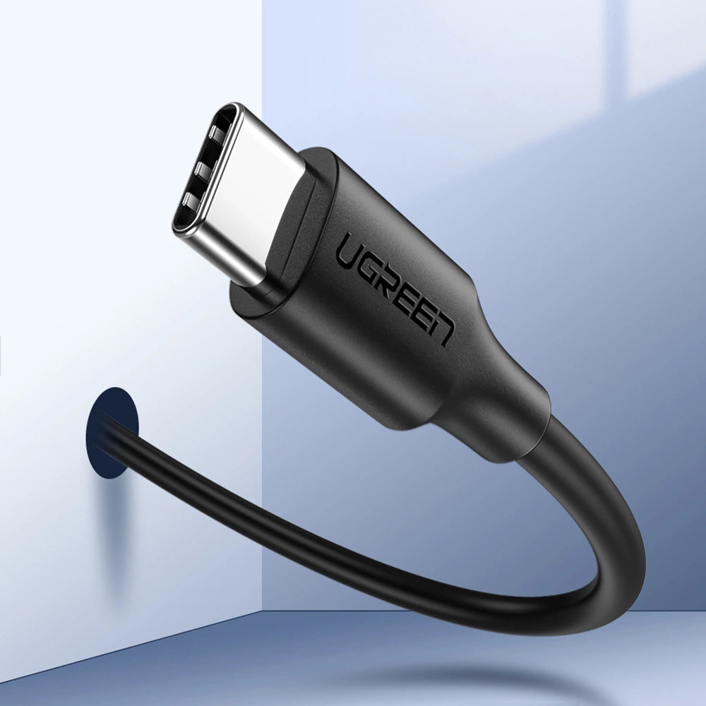 Ugreen US286 USB-C – USB-C 3A 480 Mbit/s Kabel 3 m – Schwarz