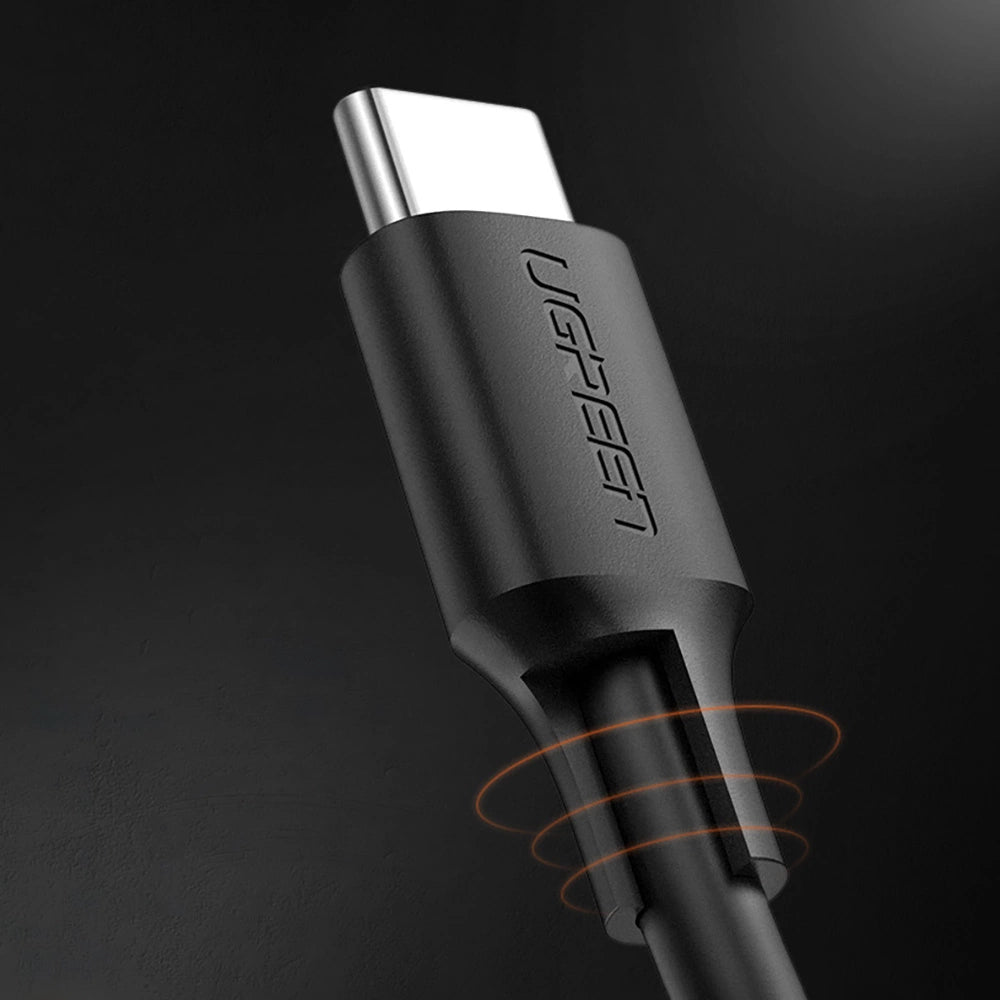Ugreen US286 USB-C – USB-C PD QC 3A 480 Mbit/s Kabel 1,5 m – Schwarz