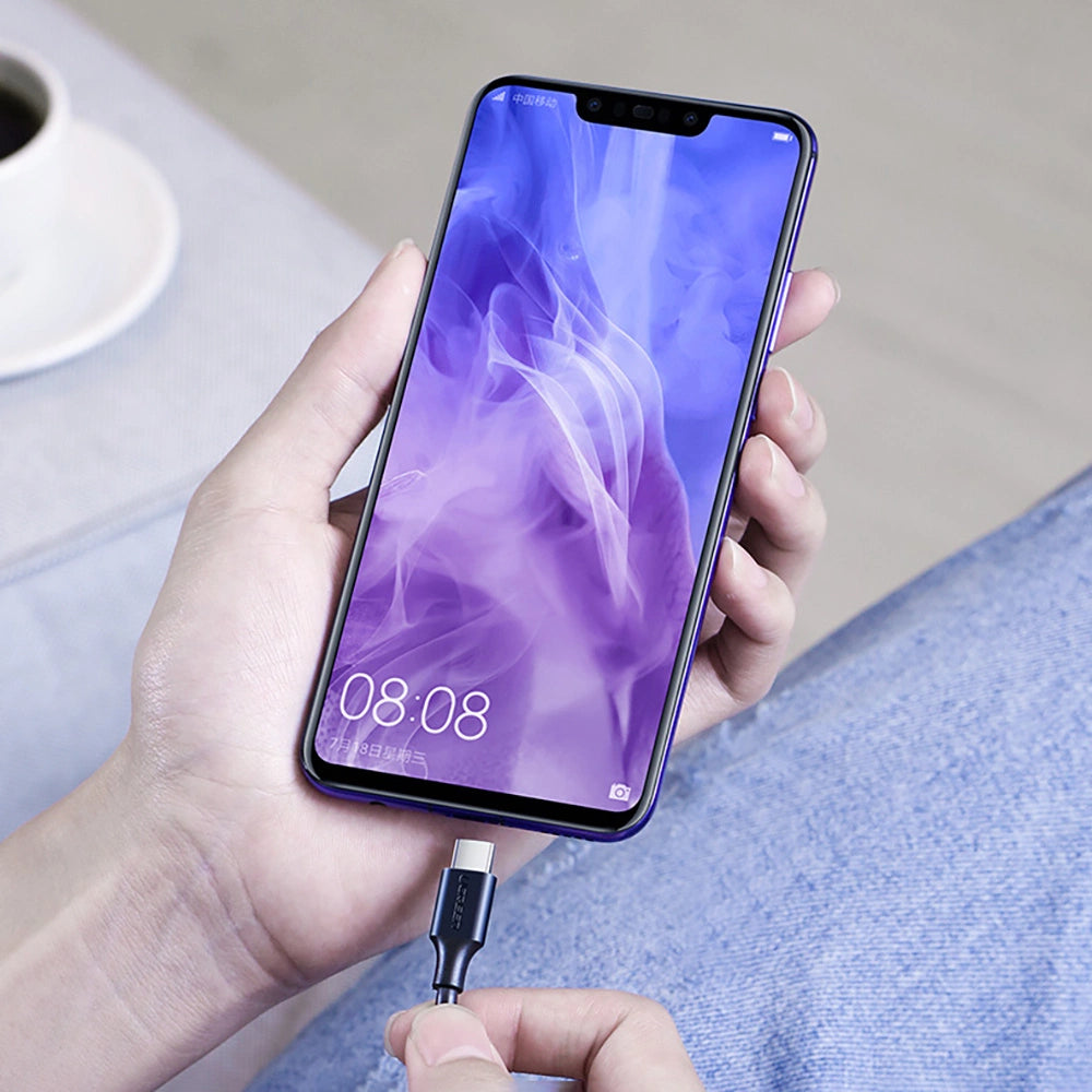 Ugreen US287 60114 USB-A/USB-C 3A Kabel 0,25 m – schwarz