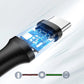 Ugreen US287 60118 USB-A / USB-C 3A Kabel 2m - Schwarz