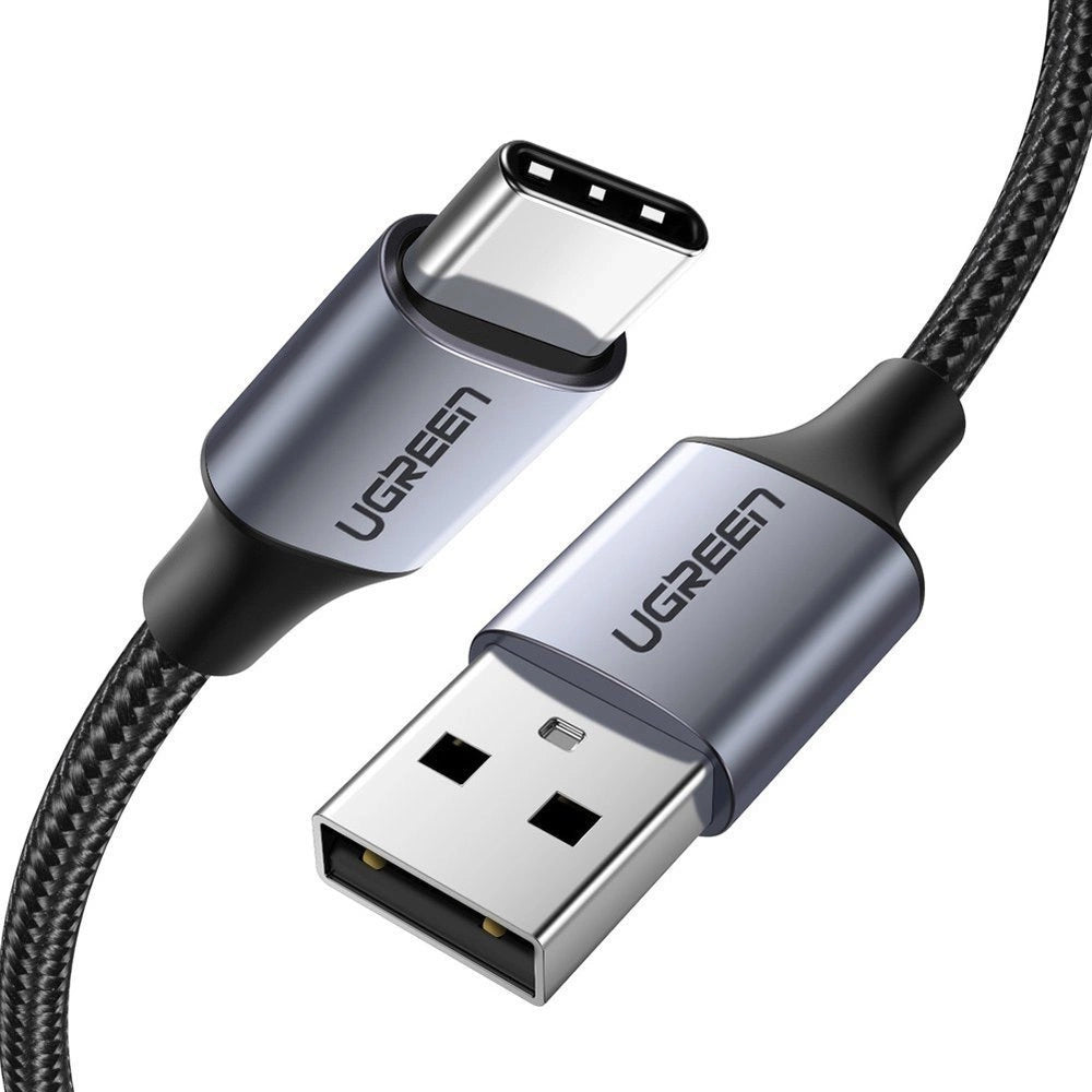 Ugreen US288 60128 USB-A / USB-C QC 3.0 3A 2m Kabel - Grau