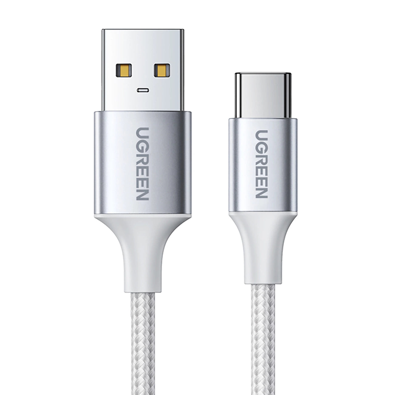 Ugreen US288 60409 USB-A / USB-C QC 3.0 3A 3m Kabel - Weiß