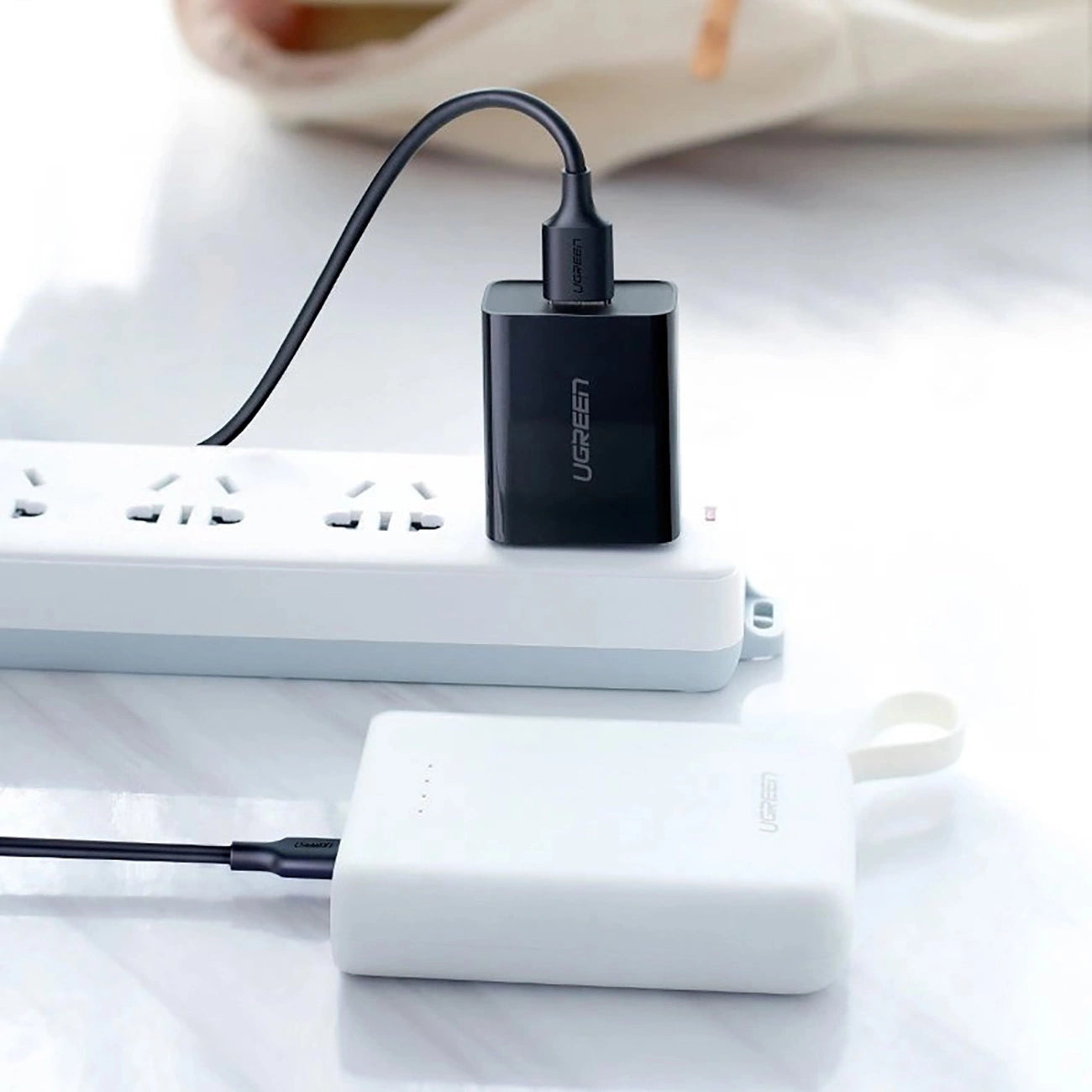 Ugreen US289 60135 Micro-USB/USB-A-Kabel 0,5 m – Schwarz