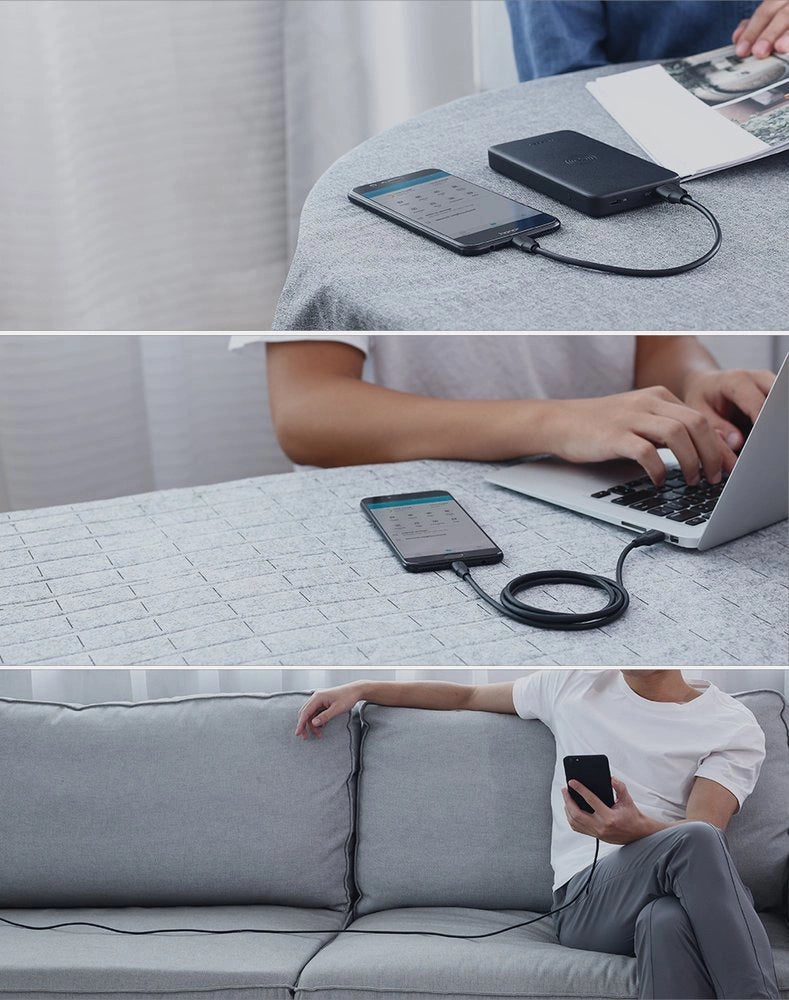 Ugreen US289 60136 Micro-USB/USB-A-Kabel 1 m – schwarz