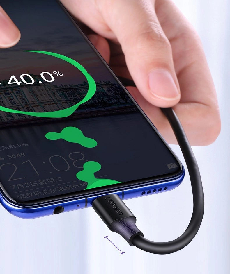 Ugreen US289 60137 Micro-USB/USB-A-Kabel 1,5 m – Schwarz