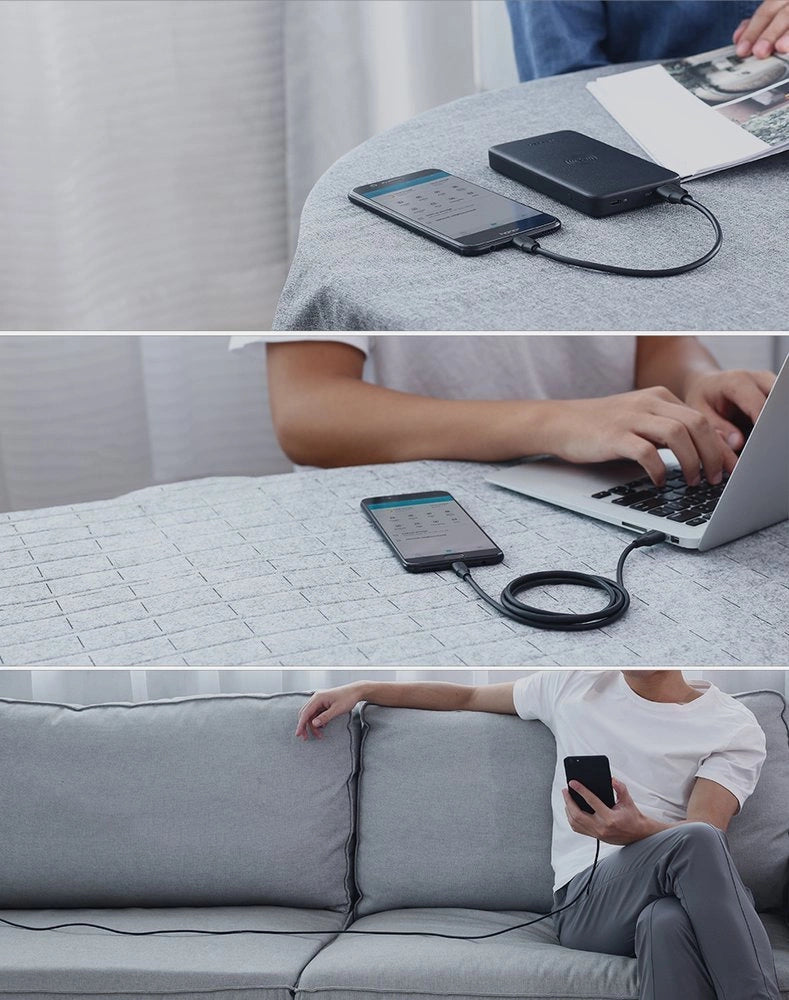 Ugreen US289 60137 Micro-USB/USB-A-Kabel 1,5 m – Schwarz