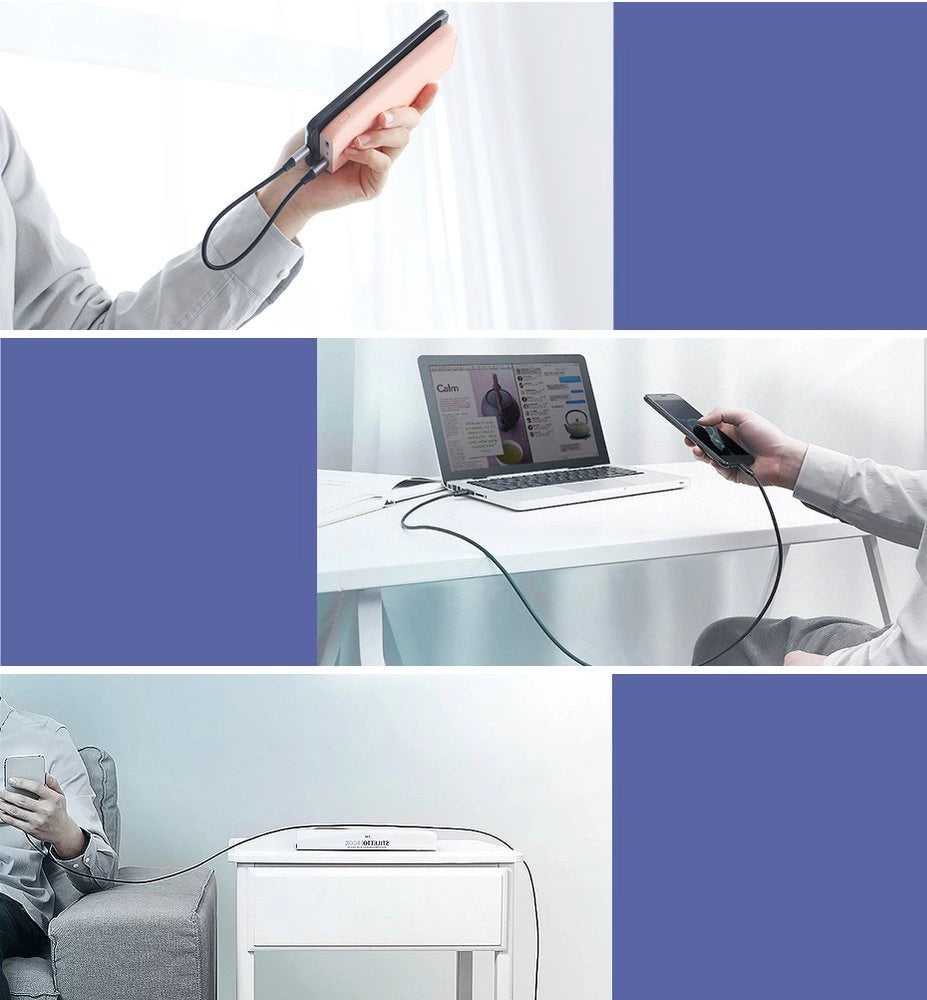 Ugreen US290 60146 USB-A/Micro-USB 2,4A-Kabel 1 m – grau