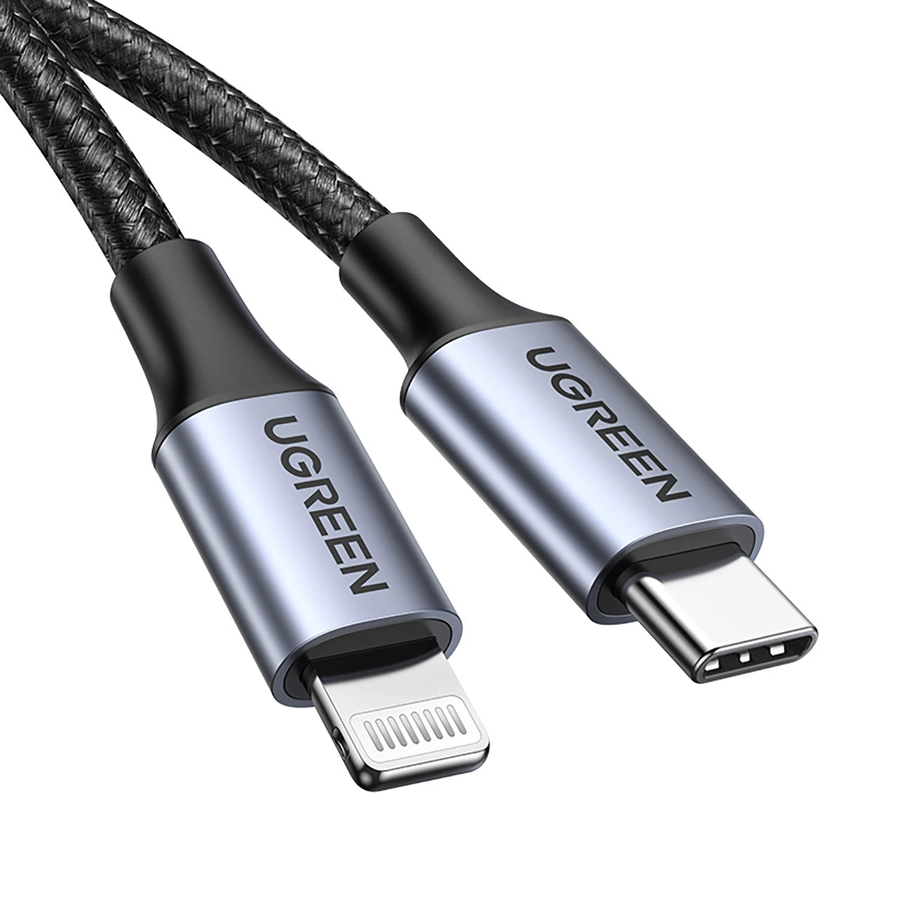 Ugreen US304 60760 Lightning – USB-C 2.0 MFi-Kabel 1,5 m – Grau
