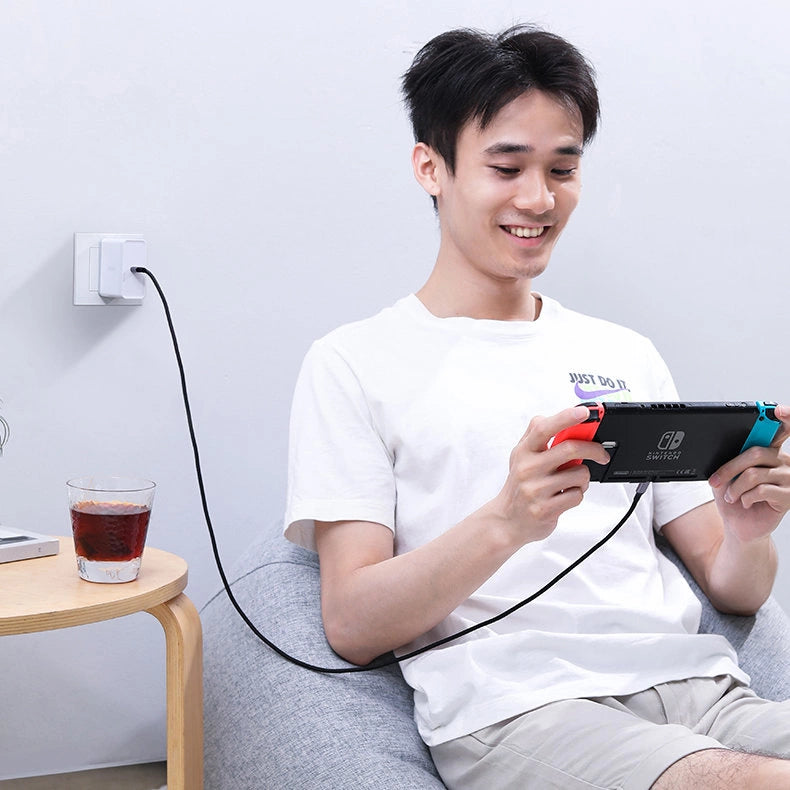 Ugreen US316 90120 USB-C – USB-C PD QC FCP Kabel 100 W 5 A 480 Mbit/s 3 m – Grau