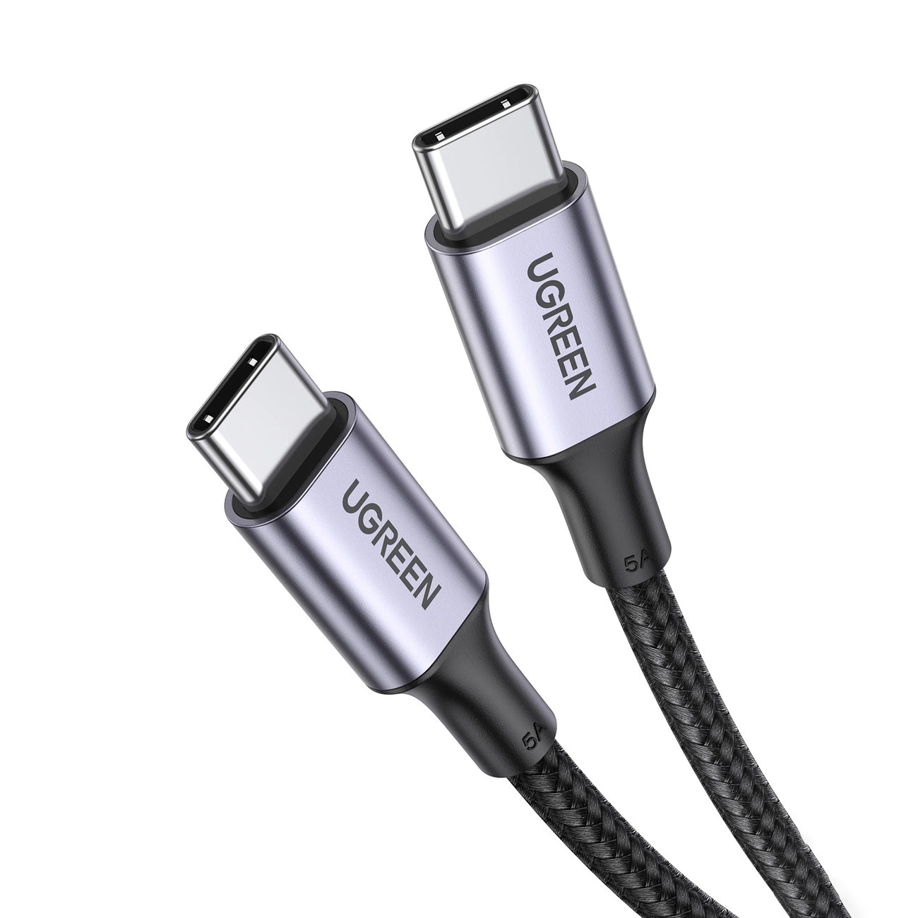 Ugreen US316 USB-C / USB-C-Kabel 480 Mbit/s 5 A 0,5 m – Grau