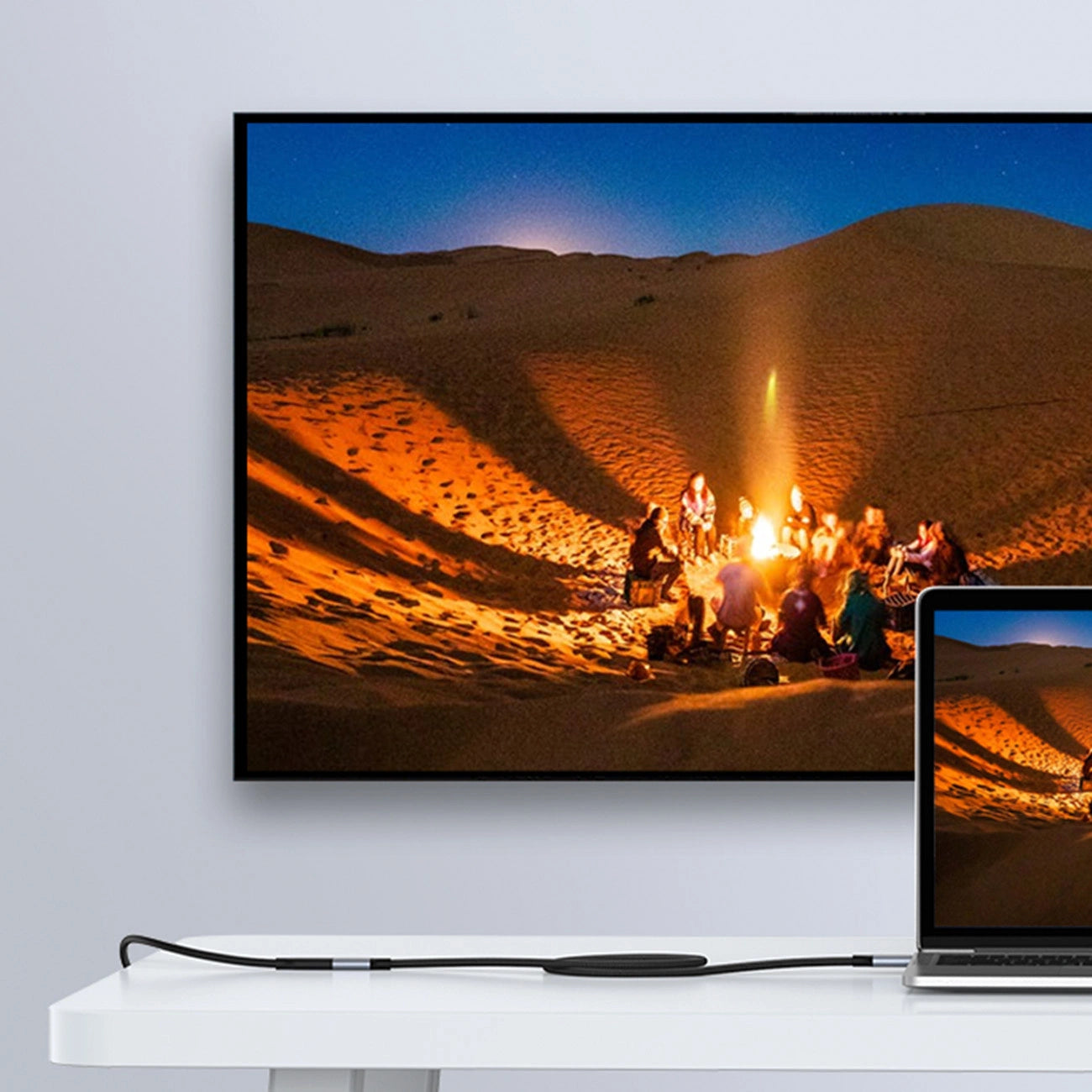 Ugreen US372 30205 USB-C – USB-C PD QC-Kabel 100 W 5 A 10 Gbit/s 1 m – Grau