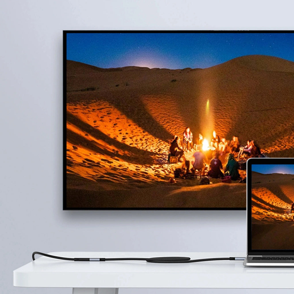 Ugreen US372 80810 USB-C – USB-C PD QC-Kabel 100 W 5 A 10 Gbit/s 0,5 m – Grau