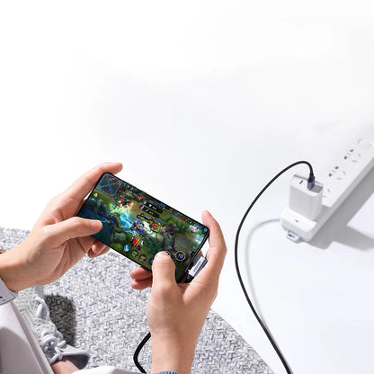 Ugreen US385 USB-A / USB-C 90º 5Gb/s 3A 1m abgewinkeltes Kabel - Schwarz