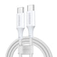 Ugreen US557 USB-C / USB-C PD-Kabel 100 W 1,5 m – weiß