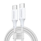 Ugreen US557 USB-C / USB-C PD-Kabel 100 W 2 m – weiß