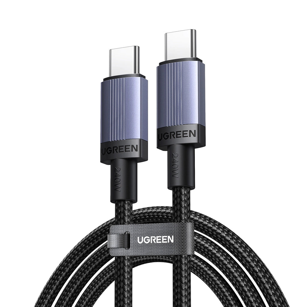 Ugreen USB-C auf USB-C PD-Kabel 240 W 2 m – Schwarz