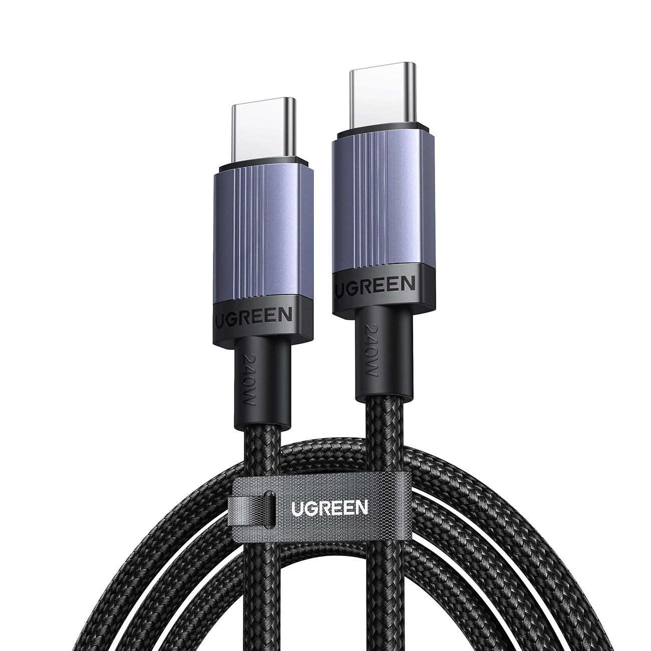 Ugreen USB-C auf USB-C PD-Kabel 240 W 2 m – Schwarz