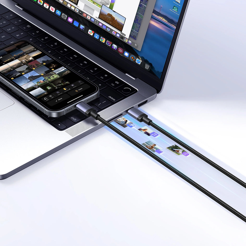 Ugreen USB-C auf USB-C PD-Kabel 240 W 2 m – Schwarz