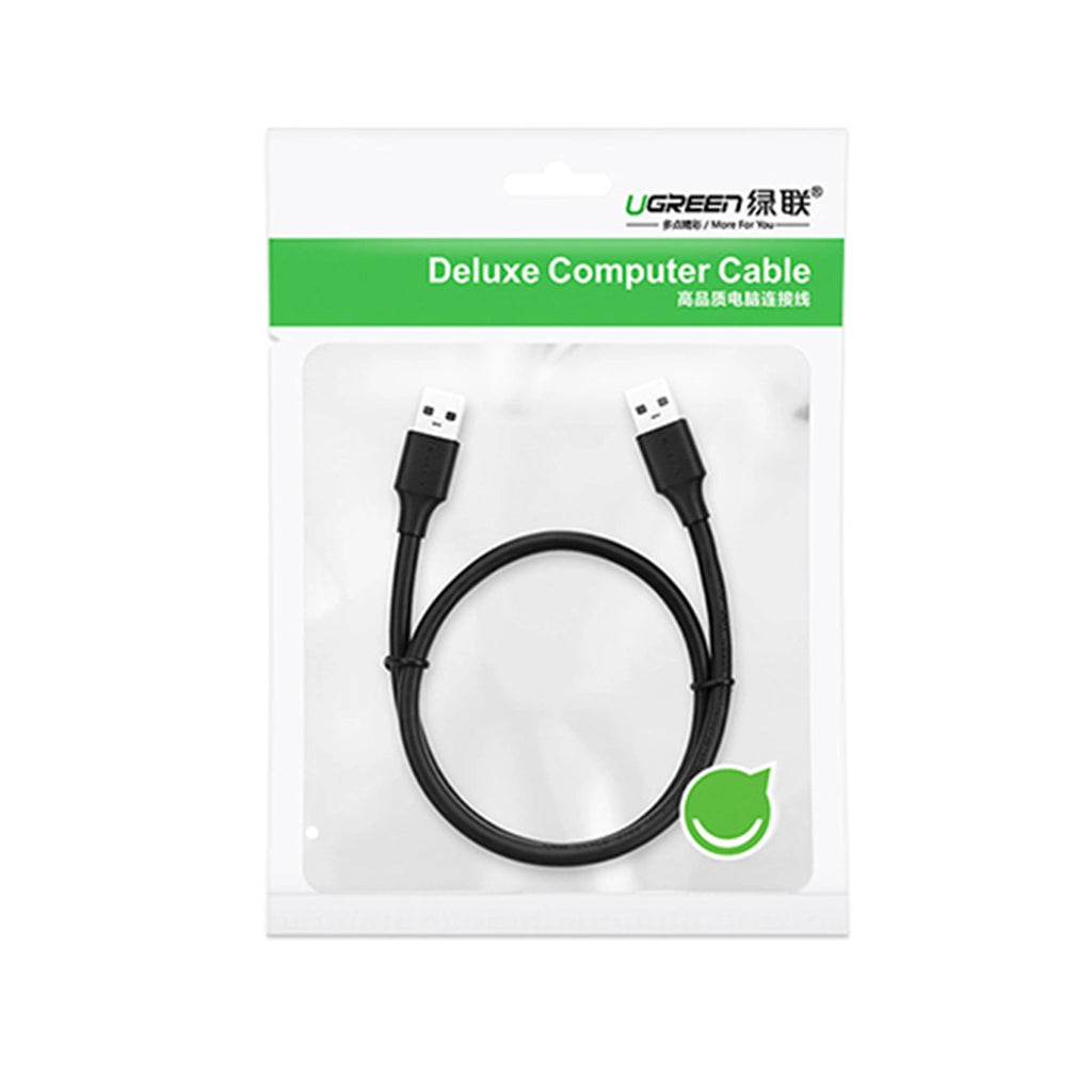 Ugreen USB-Kabel - USB 2.0 480 Mb/s 0,25 m schwarz (US102)