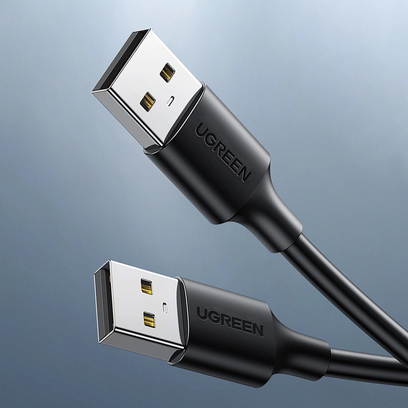 Ugreen USB-Kabel - USB 2.0 480 Mb/s 0,25 m schwarz (US102)