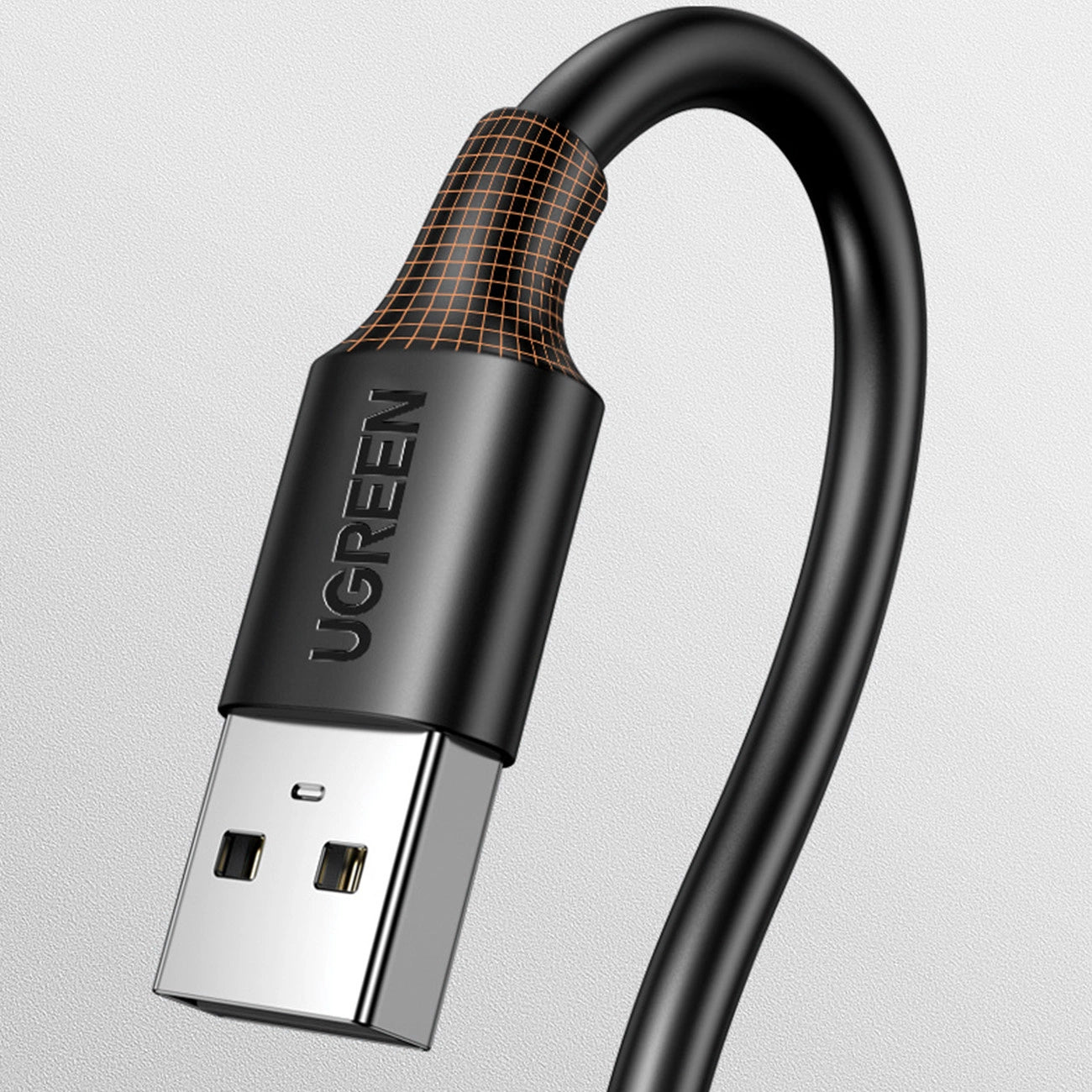Ugreen USB-Kabel - USB 2.0 480 Mb/s 0,25 m schwarz (US102)