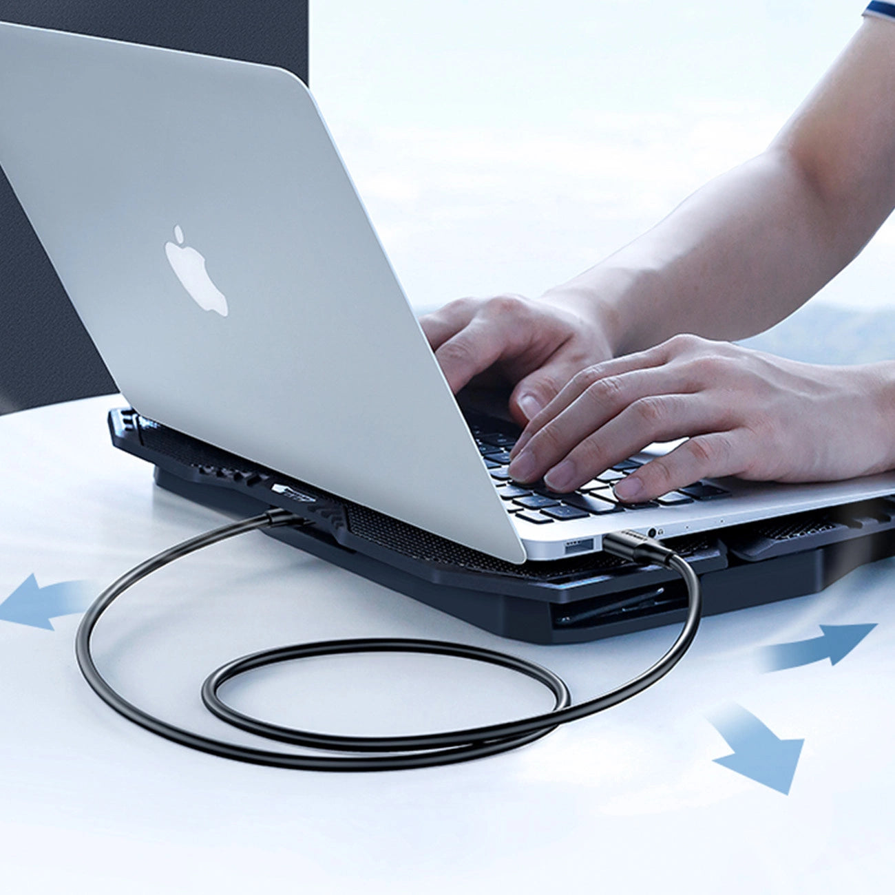 Ugreen USB-Kabel - USB 2.0 480Mb/s 3m schwarz (US102)