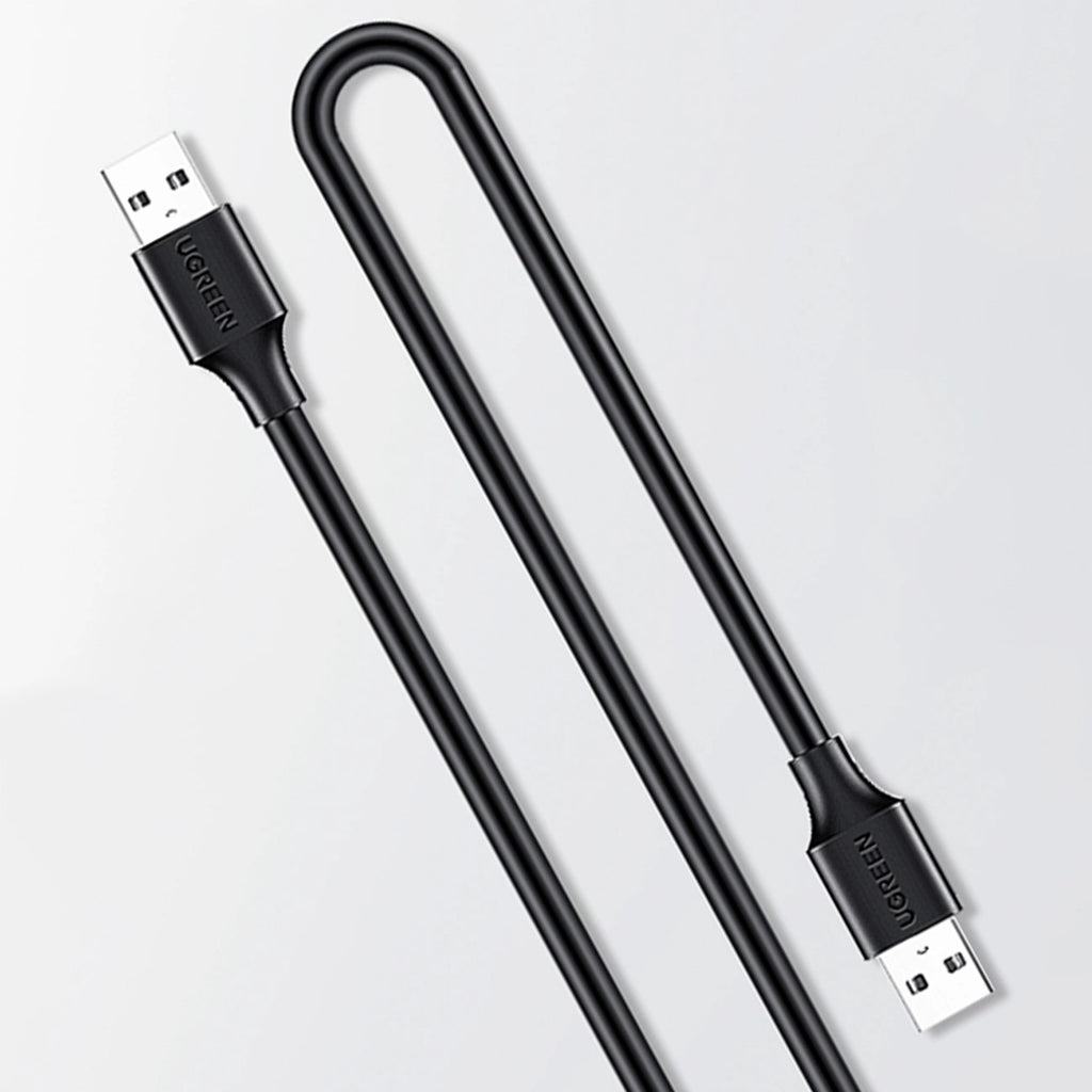 Ugreen USB-Kabel - USB 2.0 480Mb/s 3m schwarz (US102)