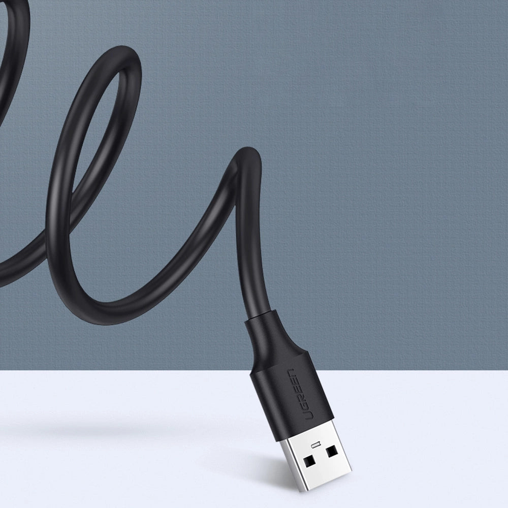 Ugreen Verlängerung USB 2.0 Adapter 0,5m schwarz (US103)