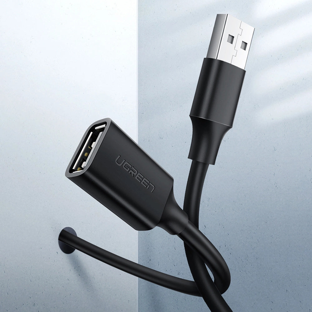 Ugreen Verlängerung USB 2.0 Adapter 5m schwarz (US103)