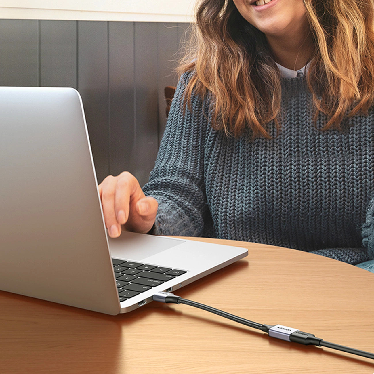 Ugreen Verlängerungskabel Adapterkabel USB (männlich) - USB (weiblich) 3.0 5Gb/s 2m grau (US115)