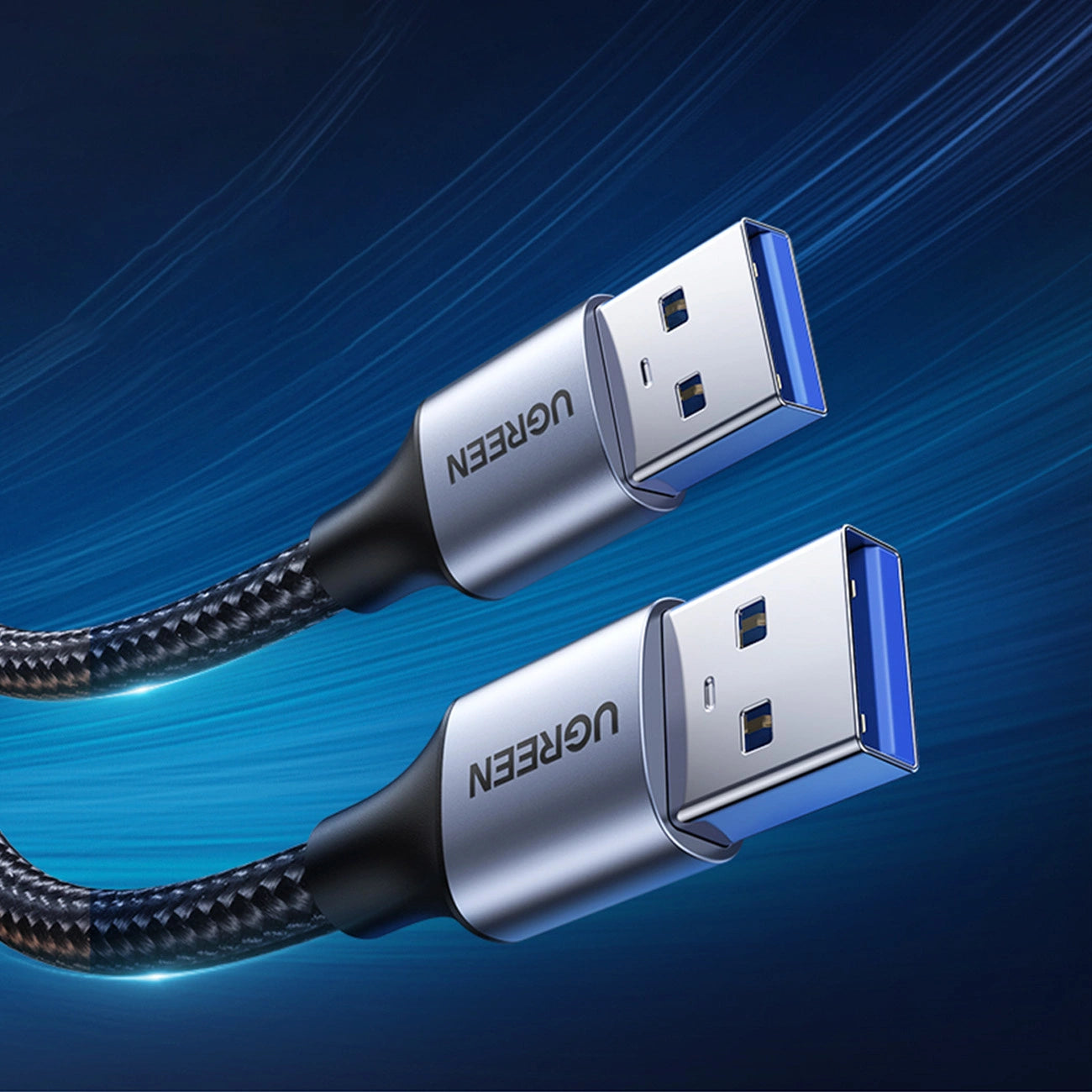 Ugreen cable USB-Kabel - USB 3.0 5Gb/s 1m grau (US373)