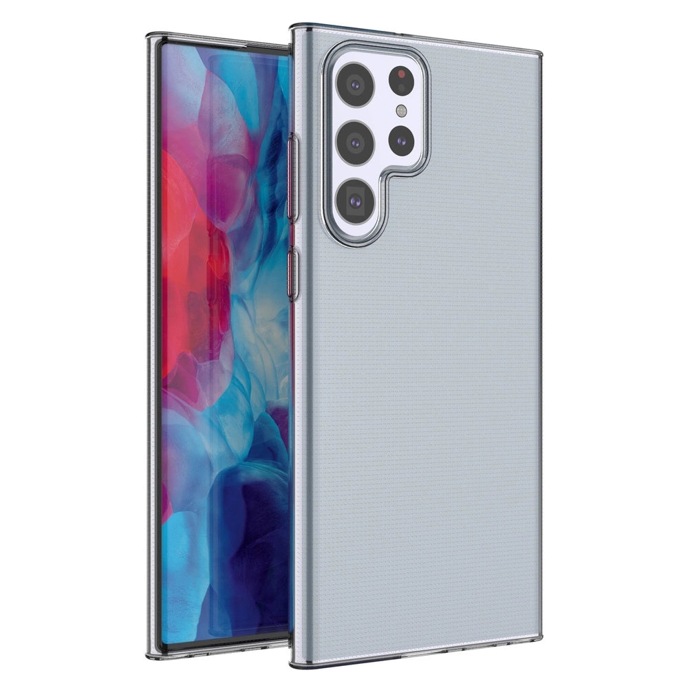 Ultraklare Gelabdeckung 0,5 mm Samsung Galaxy S22 Ultra Transparent