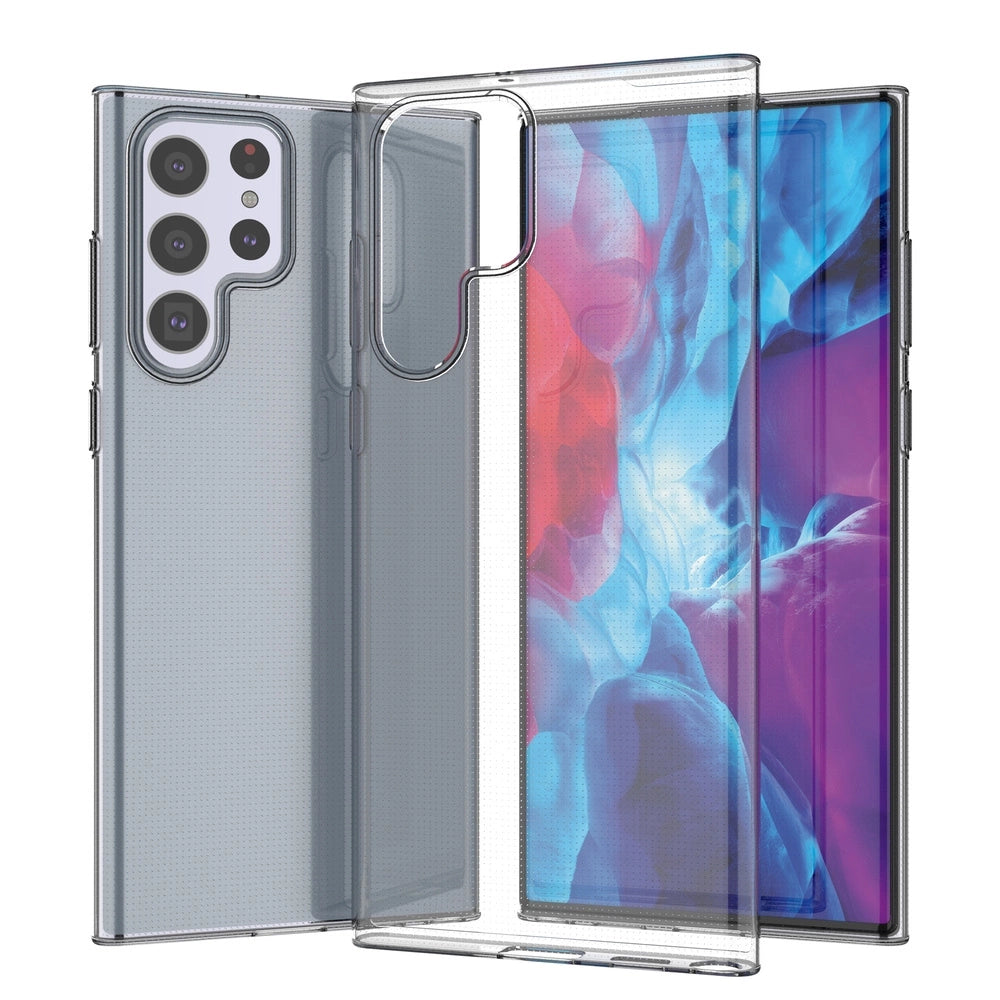 Ultraklare Gelabdeckung 0,5 mm Samsung Galaxy S22 Ultra Transparent