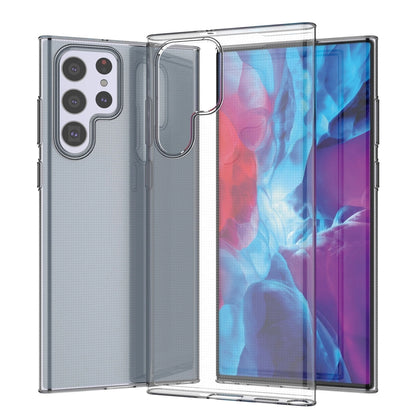 Ultraklare Gelabdeckung 0,5 mm Samsung Galaxy S22 Ultra Transparent