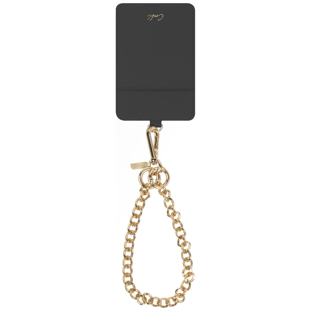 Uniq Coehl Caryne 3-in-1 Handy-Lanyard mit Kartenetui – Schwarz