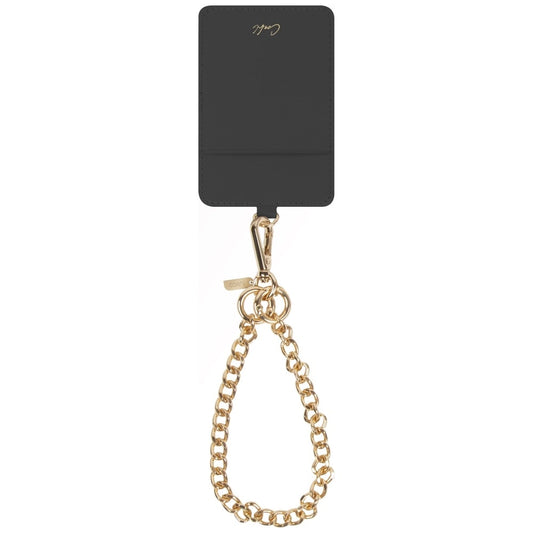 Uniq Coehl Caryne 3-in-1 Handy-Lanyard mit Kartenetui – Schwarz