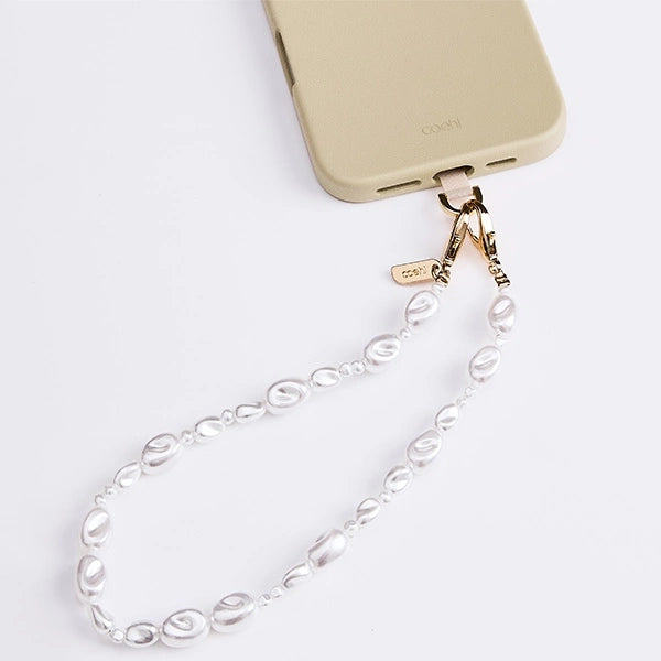 Uniq Coehl Perla Universal-Handschlaufe für Handys – Weiß