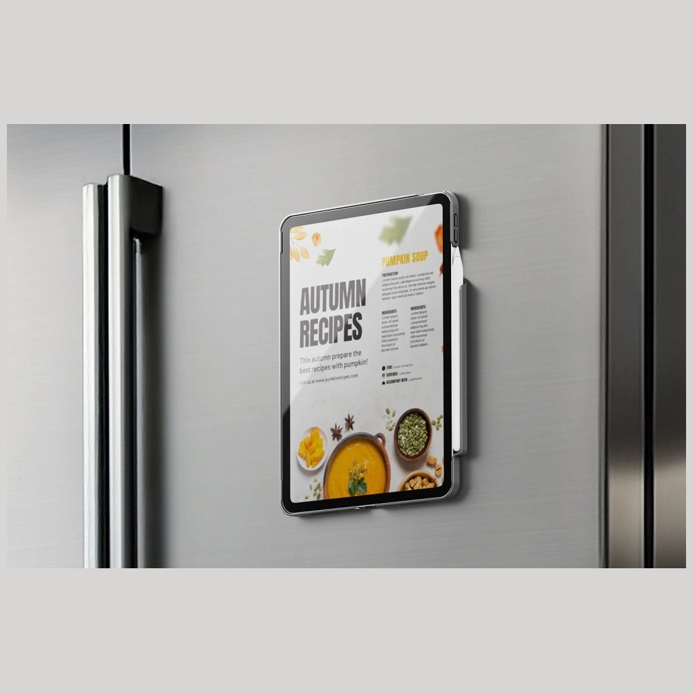 Uniq SnapMount Selbstklebende Magnethalterung - Orange und Schwarz