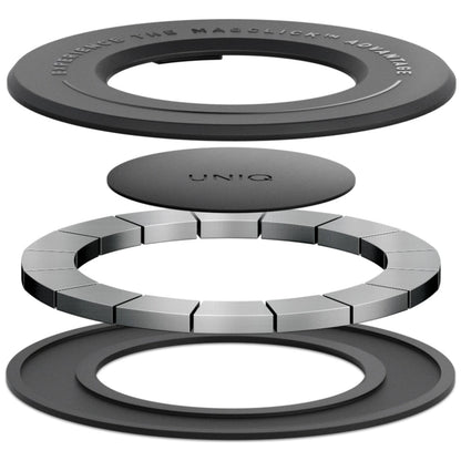 Uniq SnapMount Selbstklebende Magnethalterung - Schwarz