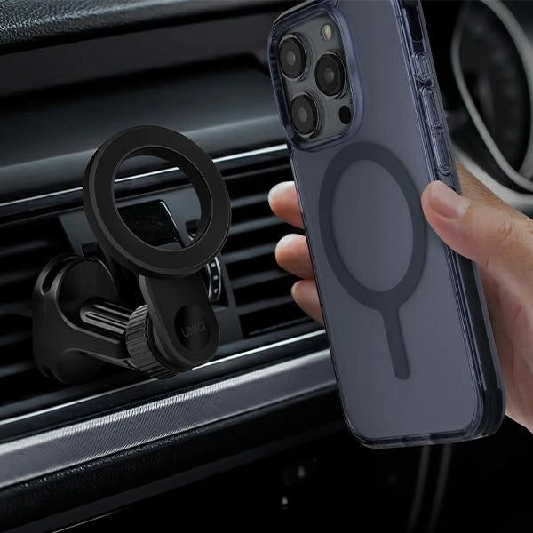 Uniq Trelix Car magnetischer Autohalter für Lüftungsschlitze – schwarz