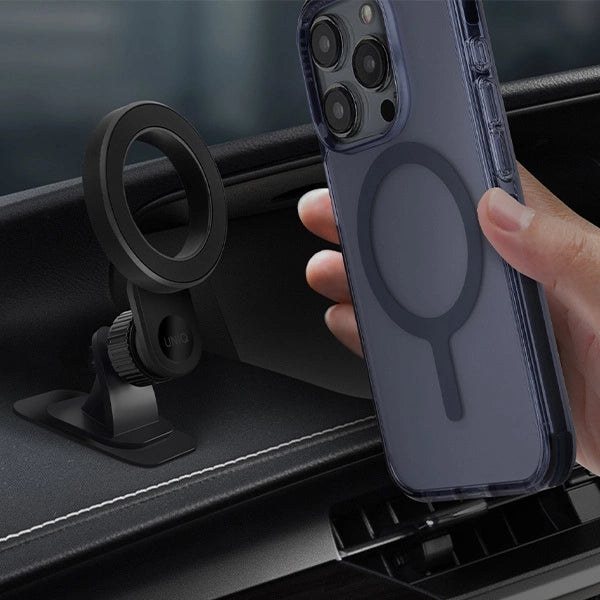 Uniq Trelix Magnetische Armaturenbretthalterung fürs Auto – Schwarz