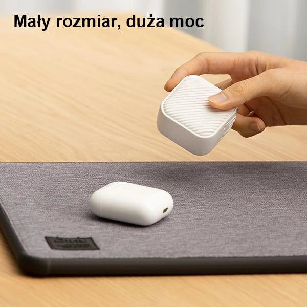 Uniq Verge Pro 66W GaN USB-C Wandladegerät – Weiß